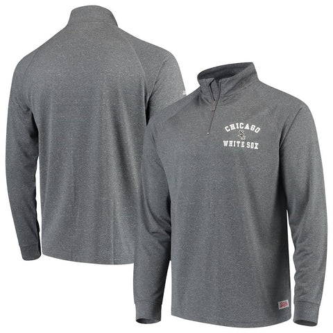 Chicago White Sox Stitches Team Raglan Quarter-Zip Pullover Jacket