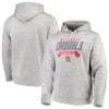 St. Louis Cardinals Stitches Poly Pullover Hoodie - Heathered Gray