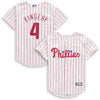 Scott Kingery Philadelphia Phillies Majestic Youth Home Cool Base Replica Player Jersey