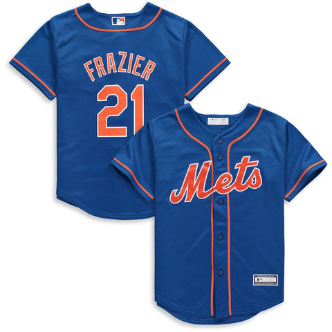 Todd Frazier New York Mets Majestic Youth Alternate Cool Base Replica Player Jersey