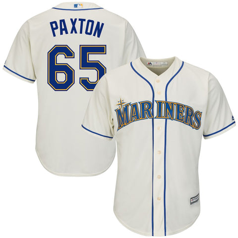 James Paxton Seattle Mariners Majestic Alternate Cool Base Player Jersey