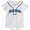 Seattle Mariners Majestic Newborn & Infant Alternate Cool Base Romper Jersey