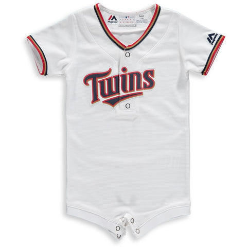 Minnesota Twins Majestic Newborn & Infant Cool Base Romper Jersey