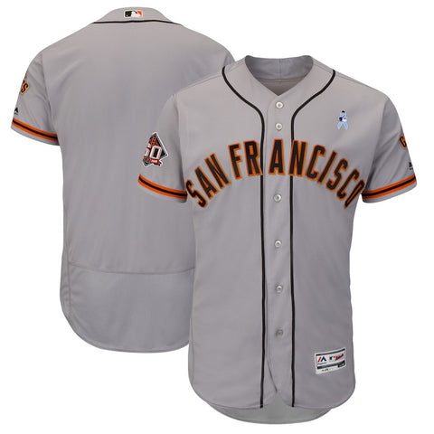 San Francisco Giants Majestic 2018 Father's Day Road Flex Base Team Jersey
