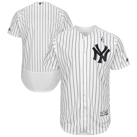 New York Yankees Majestic 2018 Father's Day Home Flex Base Team Jersey