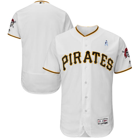 Pittsburgh Pirates Majestic 2018 Father's Day Home Flex Base Team Jersey