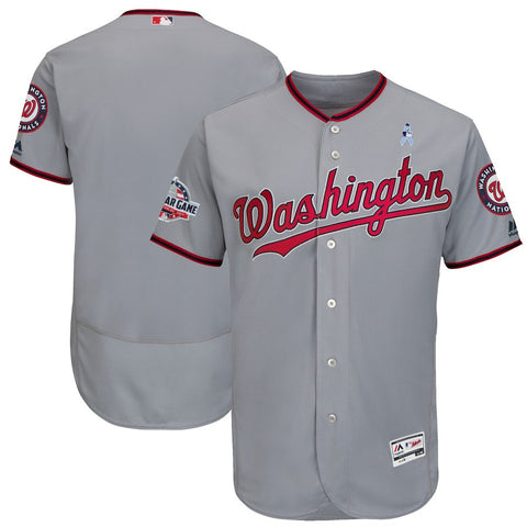 Washington Nationals Majestic 2018 Father's Day Road Flex Base Team Jersey