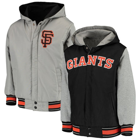 San Francisco Giants JH Design Youth Hooded Jacket