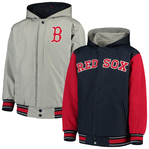 Boston Red Sox JH Design Youth Hooded Jacket