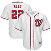 Juan Soto Washington Nationals Majestic Home Official Cool Base Player Jersey