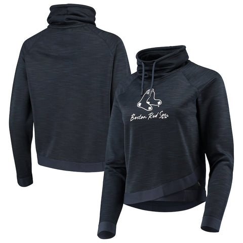 Boston Red Sox '47 Women's Commuter Funnel Neck Sweatshirt