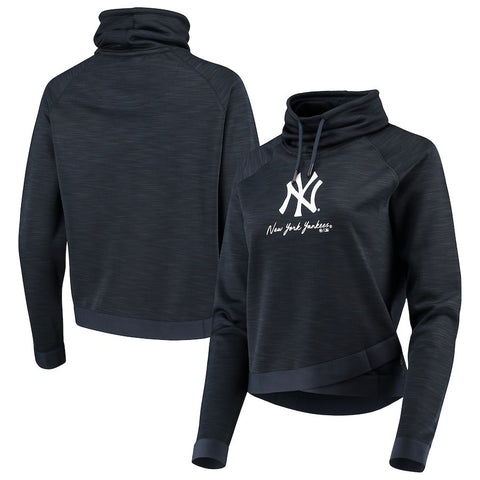 New York Yankees '47 Women's Commuter Funnel Neck Sweatshirt