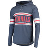 St. Louis Cardinals Henley Pullover Hoodie - Heathered Navy