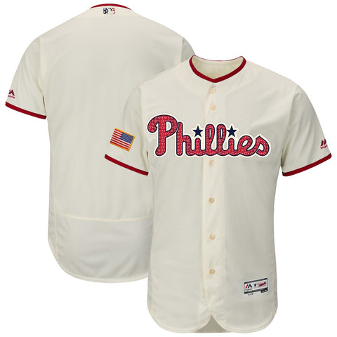 Philadelphia Phillies Majestic 2018 Stars & Stripes Flex Base Team Jersey