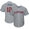 Francisco Lindor Cleveland Indians Majestic 2018 Stars & Stripes Cool Base Player Jersey
