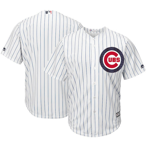 Chicago Cubs Majestic 2018 Stars & Stripes Cool Base Team Jersey