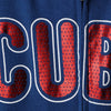 Chicago Cubs 5th & Ocean by New Era Girls Youth Brushed Sweater Knit Tri-Blend Full-Zip Hoodie
