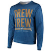 Milwaukee Brewers Localized Crew Neck Sweater - Navy