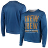 Milwaukee Brewers Localized Crew Neck Sweater - Navy