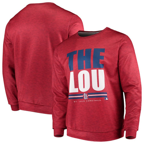St. Louis Cardinals Localized Crew Neck Sweater - Red