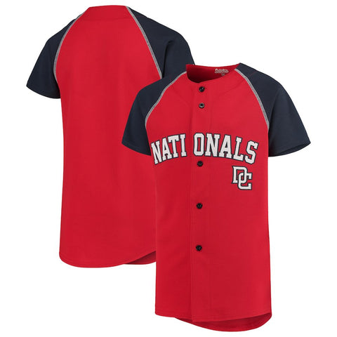 Washington Nationals Stitches Youth Team Jersey