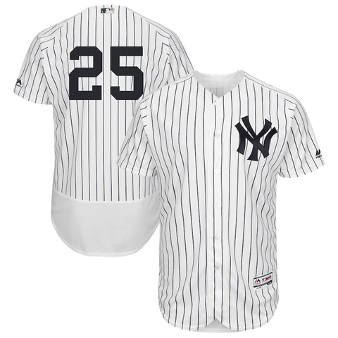 Gleyber Torres New York Yankees Majestic Home Authentic Collection Flex Base Player Jersey