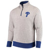 Philadelphia Phillies '47 Team Kodiak Quarter-Zip Pullover Jacket