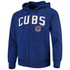 Chicago Cubs '47 Ovation Headline Full-Zip Raglan Hoodie