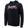 Atlanta Braves '47 Ovation Headline Full-Zip Raglan Hoodie