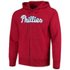 Philadelphia Phillies '47 Ovation Headline Full-Zip Raglan Hoodie