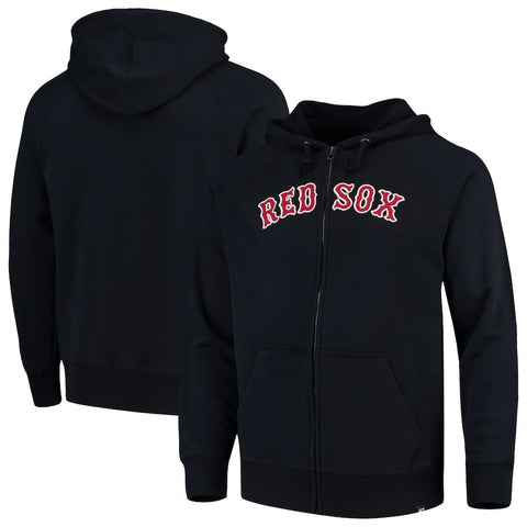 Boston Red Sox '47 Ovation Headline Full-Zip Raglan Hoodie