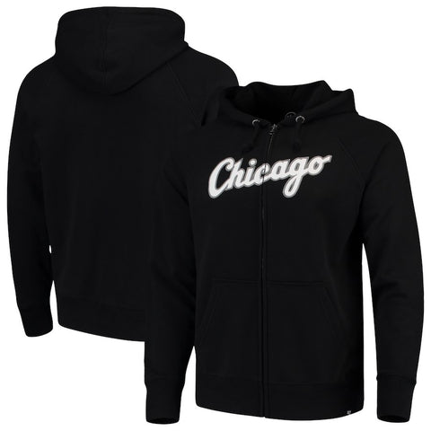Chicago White Sox '47 Ovation Headline Full-Zip Raglan Hoodie