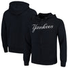 New York Yankees '47 Ovation Headline Full-Zip Raglan Hoodie