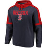 Boston Red Sox   Iconic Fleece Pullover Hoodie - Navy/Red