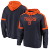 Detroit Tigers   Iconic Fleece Pullover Hoodie - Navy/Orange