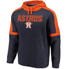 Houston Astros   Iconic Fleece Pullover Hoodie - Navy/Orange
