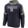 New York Yankees   Iconic Fleece Pullover Hoodie - Navy/Gray
