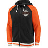 San Francisco Giants   True Classics Stripe Full-Zip Fleece Hoodie - Black