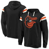 Baltimore Orioles   True Classics Striped Fleece Pullover Hoodie