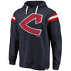Cleveland Indians   True Classics Striped Fleece Pullover Hoodie