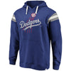 Los Angeles Dodgers   True Classics Striped Fleece Pullover Hoodie