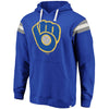 Milwaukee Brewers   True Classics Striped Fleece Pullover Hoodie