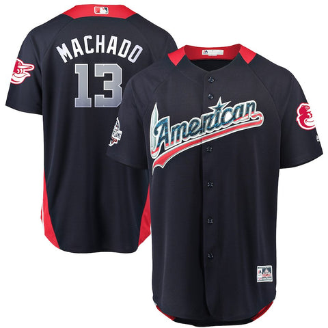 Manny Machado American League Majestic 2018 MLB All-Star Game Home Run Derby Player Jersey