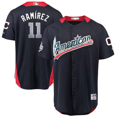 Jose Ramirez American League Majestic 2018 MLB All-Star Game Home Run Derby Player Jersey