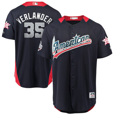 Justin Verlander American League Majestic 2018 MLB All-Star Game Home Run Derby Player Jersey