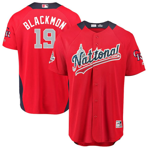 Charlie Blackmon National League Majestic 2018 MLB All-Star Game Home Run Derby Player Jersey