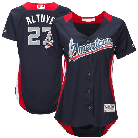 Jose Altuve American League Majestic Women's 2018 MLB All-Star Game Home Run Derby Player Jersey