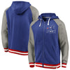 Chicago White Sox   True Classics Stripe Full-Zip Fleece Hoodie - Royal