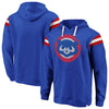 Chicago Cubs   True Classics Striped Fleece Pullover Hoodie