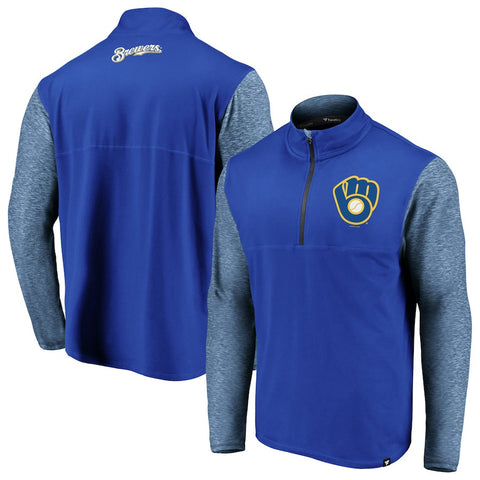 Milwaukee Brewers   Made to Move Synthetic Quarter-Zip Jacket